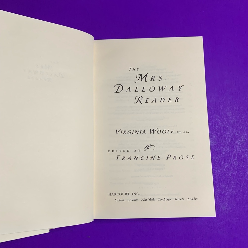 “The Mrs Dalloway Reader” - Picture 5 of 8